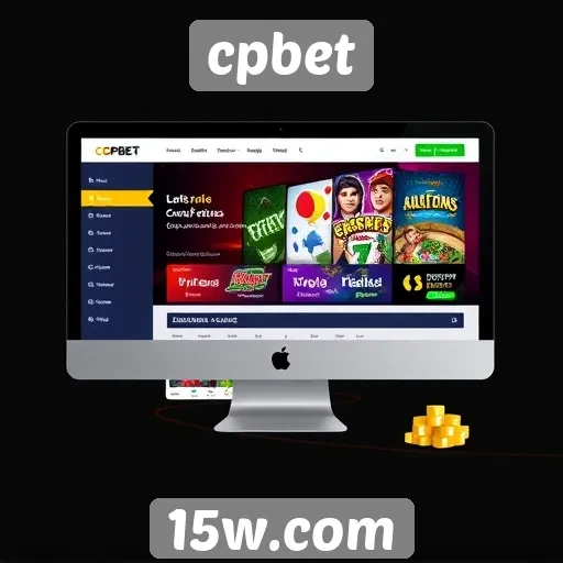 navegação intuitiva destaca o design do site cpbet